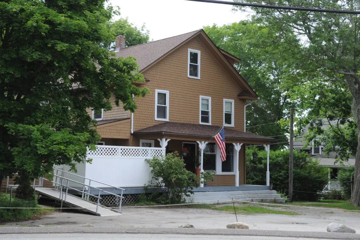 Historic house in the Saunderstown Historic District